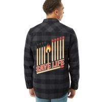 Trending Save Life Flannel Shirt | Artistshot