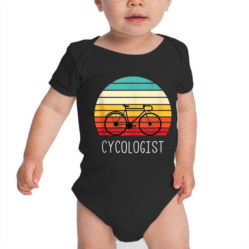 Cycologist   Funny Vintage Cycling & Cyclist Gift Tank Top Baby Bodysuit | Artistshot