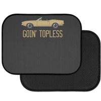 Goin Topless Light Goldenrod Rear Car Mat | Artistshot