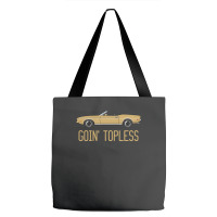 Goin Topless Light Goldenrod Tote Bags | Artistshot