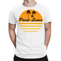 Point Loma, Ca Vintage Retro 70s Throwback Surf T-shirt | Artistshot