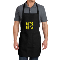 Design Of Oh Yes! Oh Yes! Full-length Apron | Artistshot