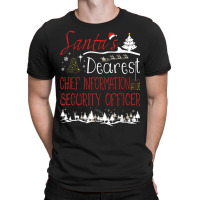 Chief Information Security Officer Xmas Job Cute Christmas T Shirt T-shirt | Artistshot