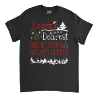 Chief Information Security Officer Xmas Job Cute Christmas T Shirt Classic T-shirt | Artistshot