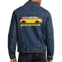 Peanut Yellow Men Denim Jacket | Artistshot