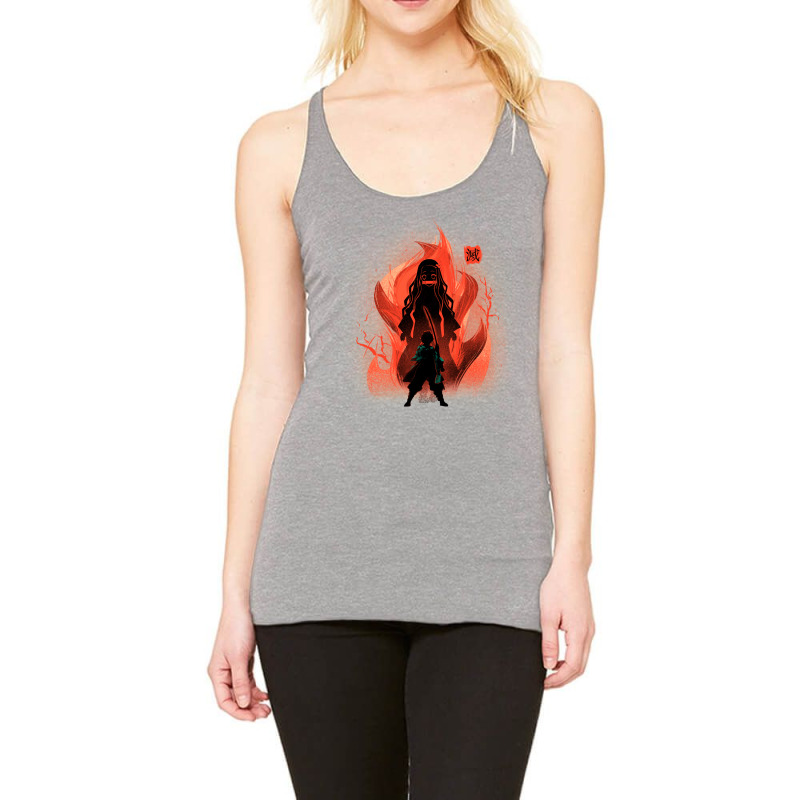 Dance Of The Fire God Racerback Tank by basheebikuvan | Artistshot