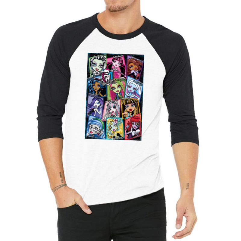 Monster High Character 3/4 Sleeve Shirt by KristyReneSeaton | Artistshot