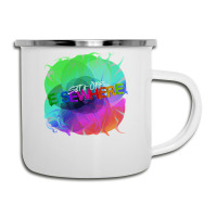 Set It Off Elsewhere Album Rainbow Melt Camper Cup | Artistshot