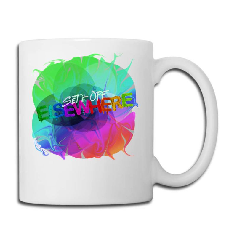 Set It Off Elsewhere Album Rainbow Melt Coffee Mug | Artistshot