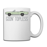 Goin Topless Sea Foam Green Coffee Mug | Artistshot