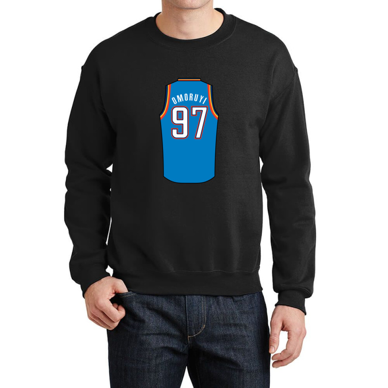 Eugene Omoruyi Jersey 61 Crewneck Sweatshirt by DesmondBalts | Artistshot