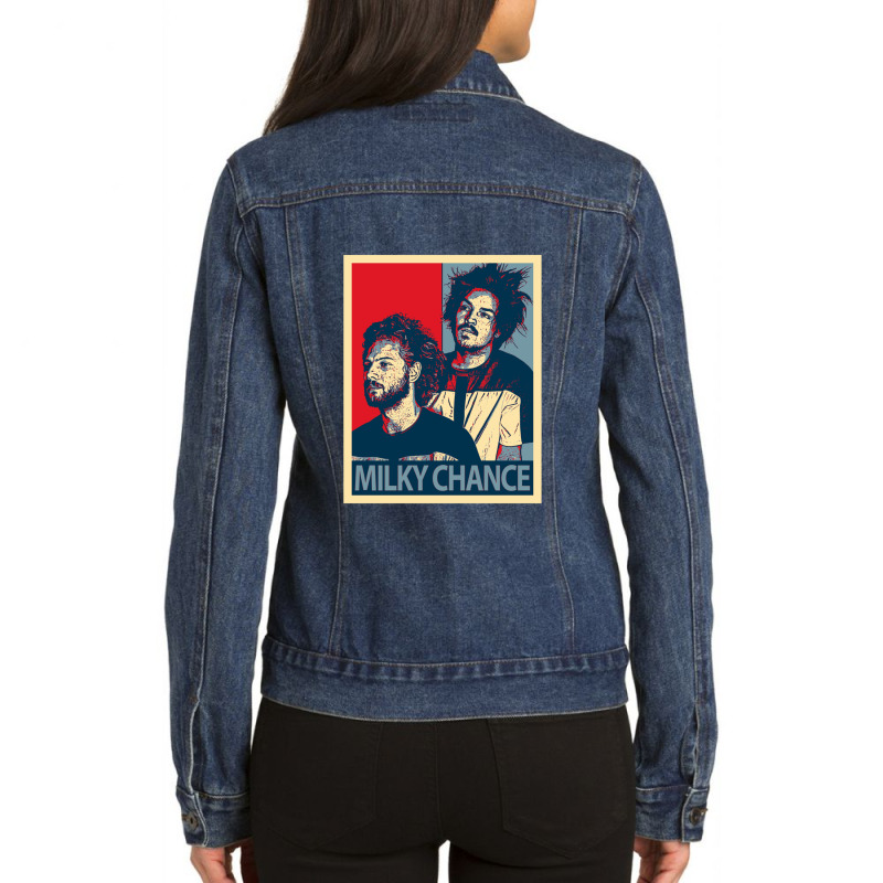 Milky Chance Ladies Denim Jacket by HECTORNVAZQUEZ | Artistshot