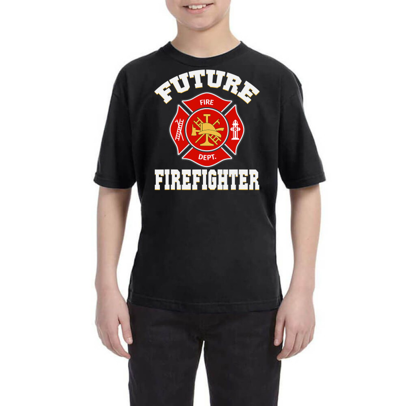 Future Firefighter Youth Tee by ScottArtist | Artistshot