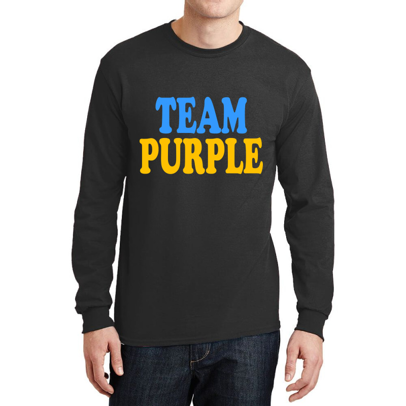 Trending Team Purple Long Sleeve Shirts | Artistshot