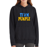 Trending Team Purple Vintage Hoodie | Artistshot