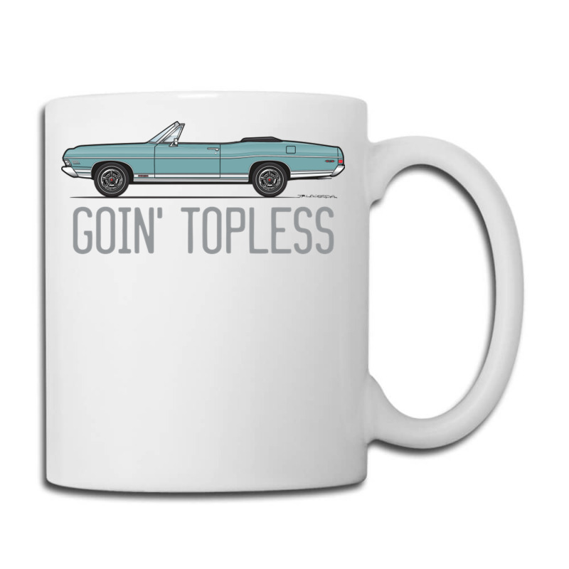 Goin Topless Tahoe Turquoise Coffee Mug | Artistshot