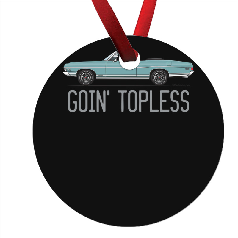 Goin Topless Tahoe Turquoise Ornament | Artistshot