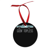 Goin Topless Tahoe Turquoise Ornament | Artistshot