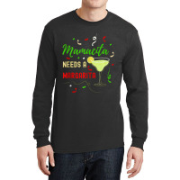 Limited Edition Mamacita Needs A Margarita Women Funny Cinco De Mayo Long Sleeve Shirts | Artistshot