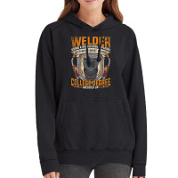 Hot Trend Steelworker Welder Using High School Diploma Welding Vintage Hoodie | Artistshot