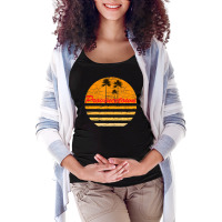 Provincetown, Ma Retro 70s Throwback Surf Maternity Scoop Neck T-shirt | Artistshot