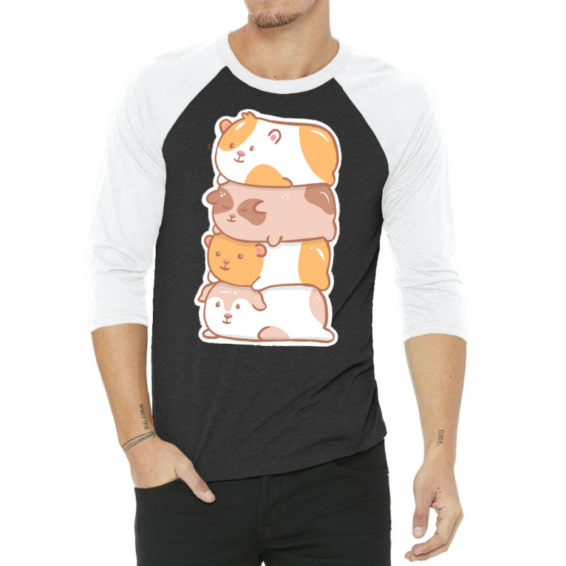 Guinea Pigs T  Shirt Kawaii Guinea Pigs T  Shirt 3/4 Sleeve Shirt | Artistshot