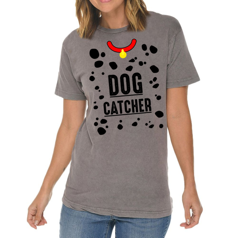 Dog Catcher Costume Dalmatian Easy Family Costume Men Vintage T-shirt | Artistshot