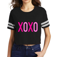 Cute Valentine Xoxo Love For Women Valentine Matching Couple Scorecard Crop Tee | Artistshot