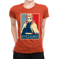 Best Merch Charismatic Kyoujuro Ladies Fitted T-shirt | Artistshot