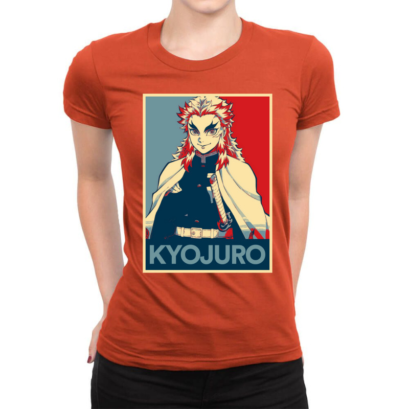 Best Merch Charismatic Kyoujuro Ladies Fitted T-Shirt by megyasarez | Artistshot