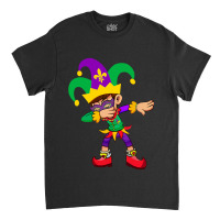 Dabbing Boy Mardi Gras Classic T-shirt | Artistshot