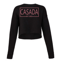 Casada Est. 2022, Married Woman Latina Spanish Wife Wedding T Shirt Cropped Sweater | Artistshot