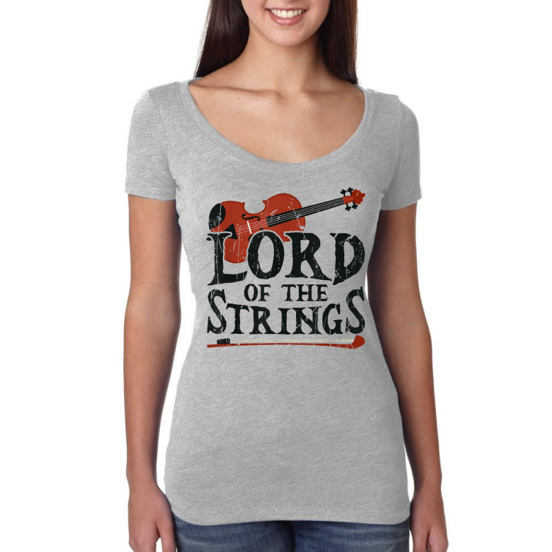 Lord Of The Strings   Strings T Shirt Women's Triblend Scoop T-shirt by gswarnkab | Artistshot