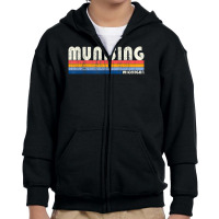 Vintage 70s 80s Style Munising Mi Youth Zipper Hoodie | Artistshot