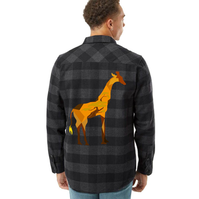 Limited Edition African Giraffe Flannel Shirt | Artistshot