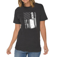 Chef Knife American Flag Vintage T-shirt | Artistshot