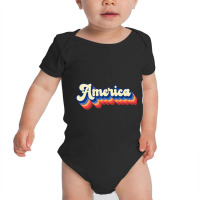 Hot Trend America Retro-21l7o Baby Bodysuit | Artistshot