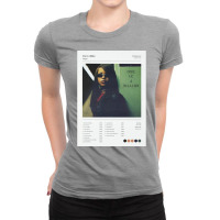 Minimalist Album Cover Poster Ladies Fitted T-shirt | Artistshot