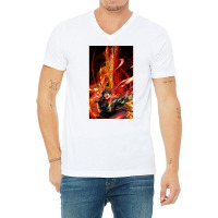 Tanjiro Kamado4 V-neck Tee | Artistshot