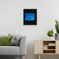 Hot Trend Sapphire Blue Metal Print Vertical | Artistshot