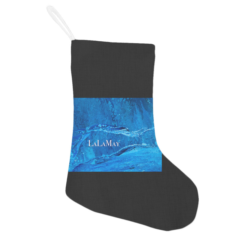 Hot Trend Sapphire Blue Holiday Stocking | Artistshot