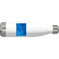 Hot Trend Sapphire Blue Stainless Steel Water Bottle | Artistshot