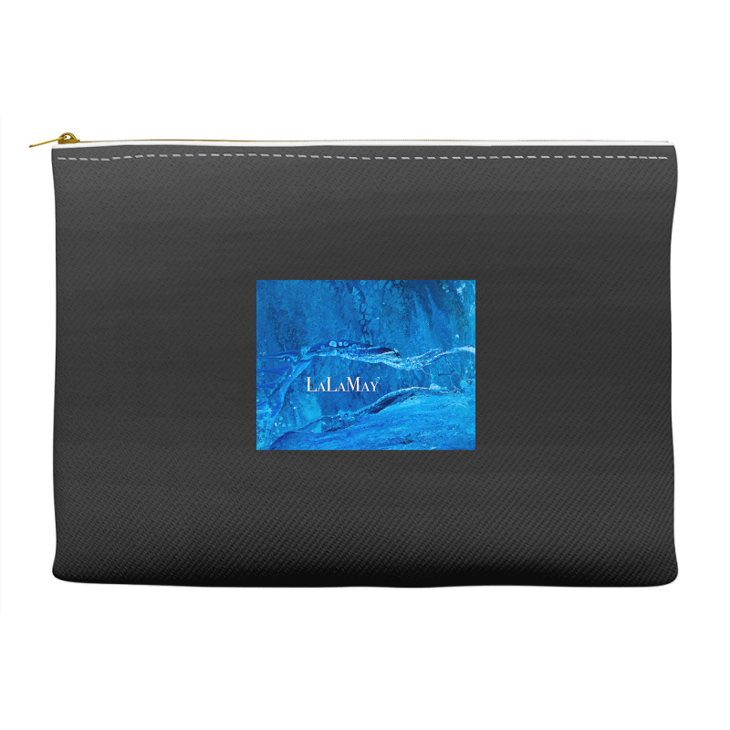 Hot Trend Sapphire Blue Accessory Pouches | Artistshot