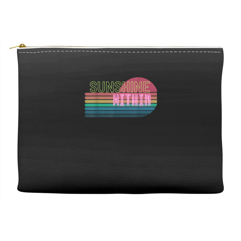 Sunshine Within T Shirt Accessory Pouches | Artistshot