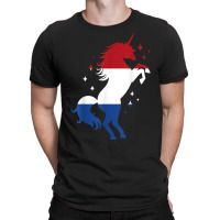 Proud Unicorn Netherlands Roots Holland Dutch Flag T Shirt T-shirt | Artistshot