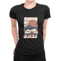 Winter Pursuits... Ladies Fitted T-shirt | Artistshot