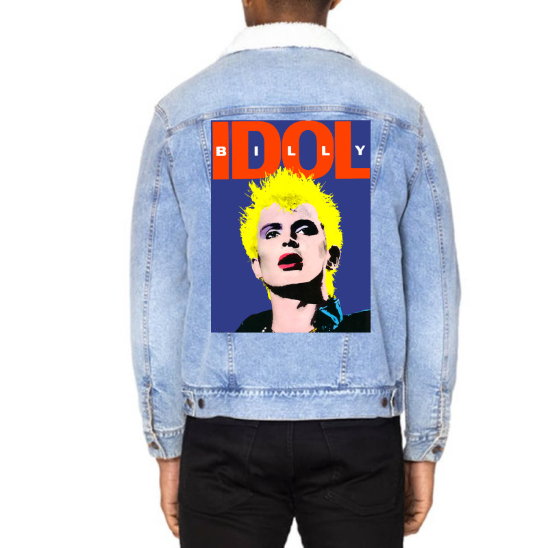 Limited Edition 80s Idol Unisex Sherpa-Lined Denim Jacket by webberkyla | Artistshot