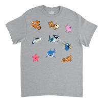 Boy Who Loves Style Finding Finding Nemo Animation Vintage Photography Classic T-shirt | Artistshot