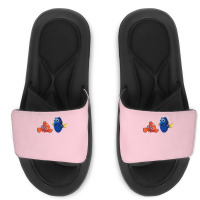 Boys Girls Team Finding First Day And Dory Finding Nemo Great Men Wome Slide Sandal | Artistshot