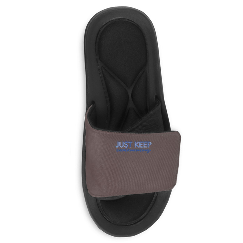 Just Keep Swimming   Finding Nemo Slide Sandal | Artistshot